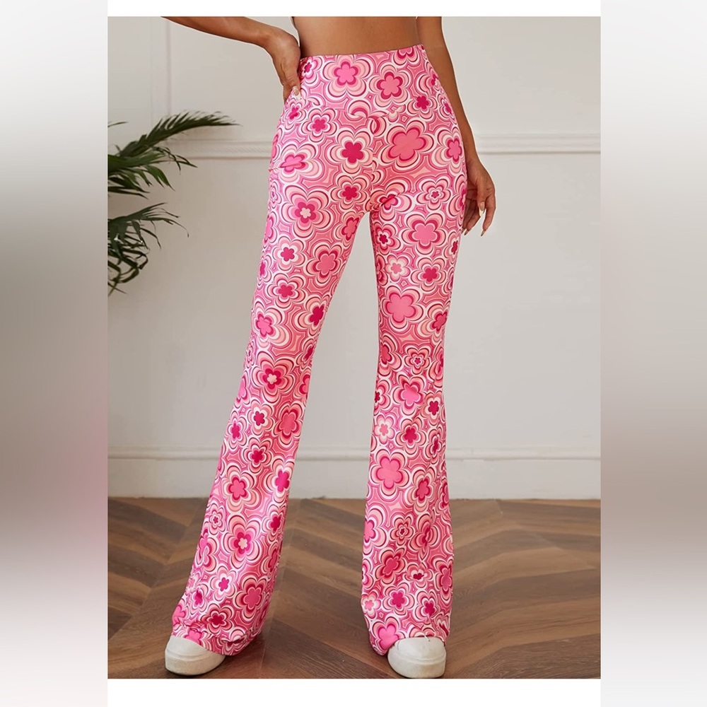 NWOT - Pink floral pants - Small - NEVER WORN